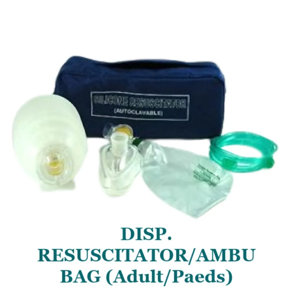 DISP. Resuscitator_Ambu Bag (Adult_Paeds)